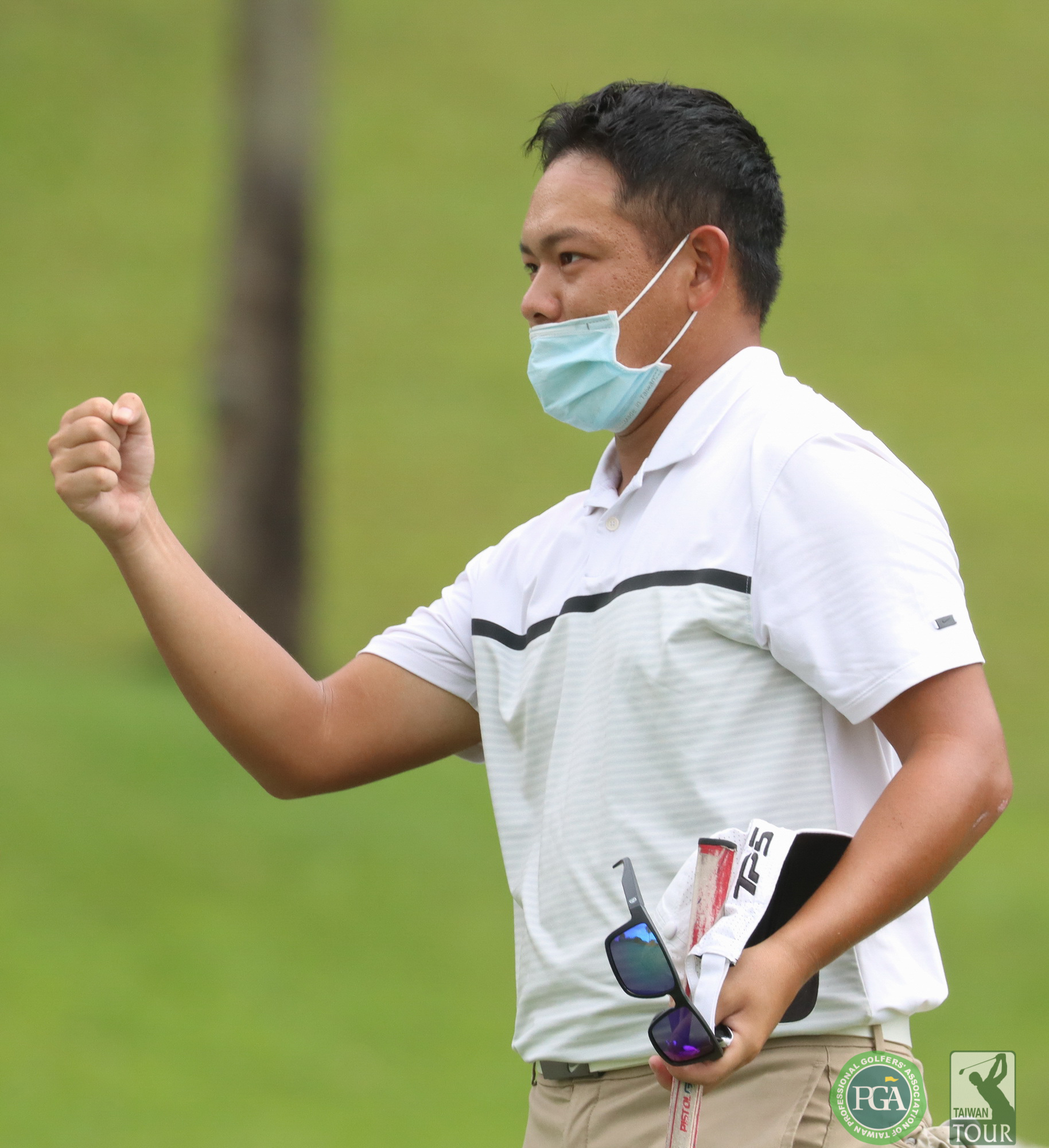 第一回合林張恆64桿(-8)暫列第一.(鍾豐榮攝影)IMG_1578